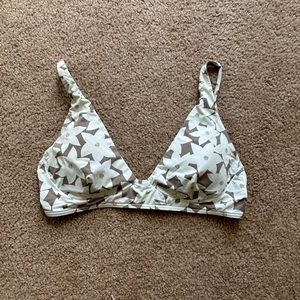 Billabong floral bikini top